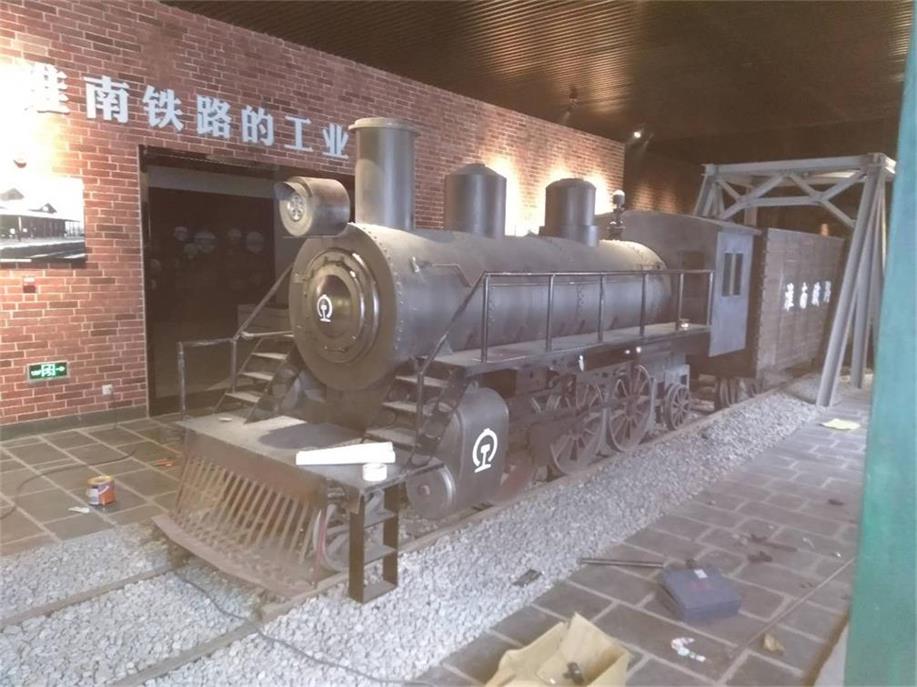 静安区蒸汽火车模型